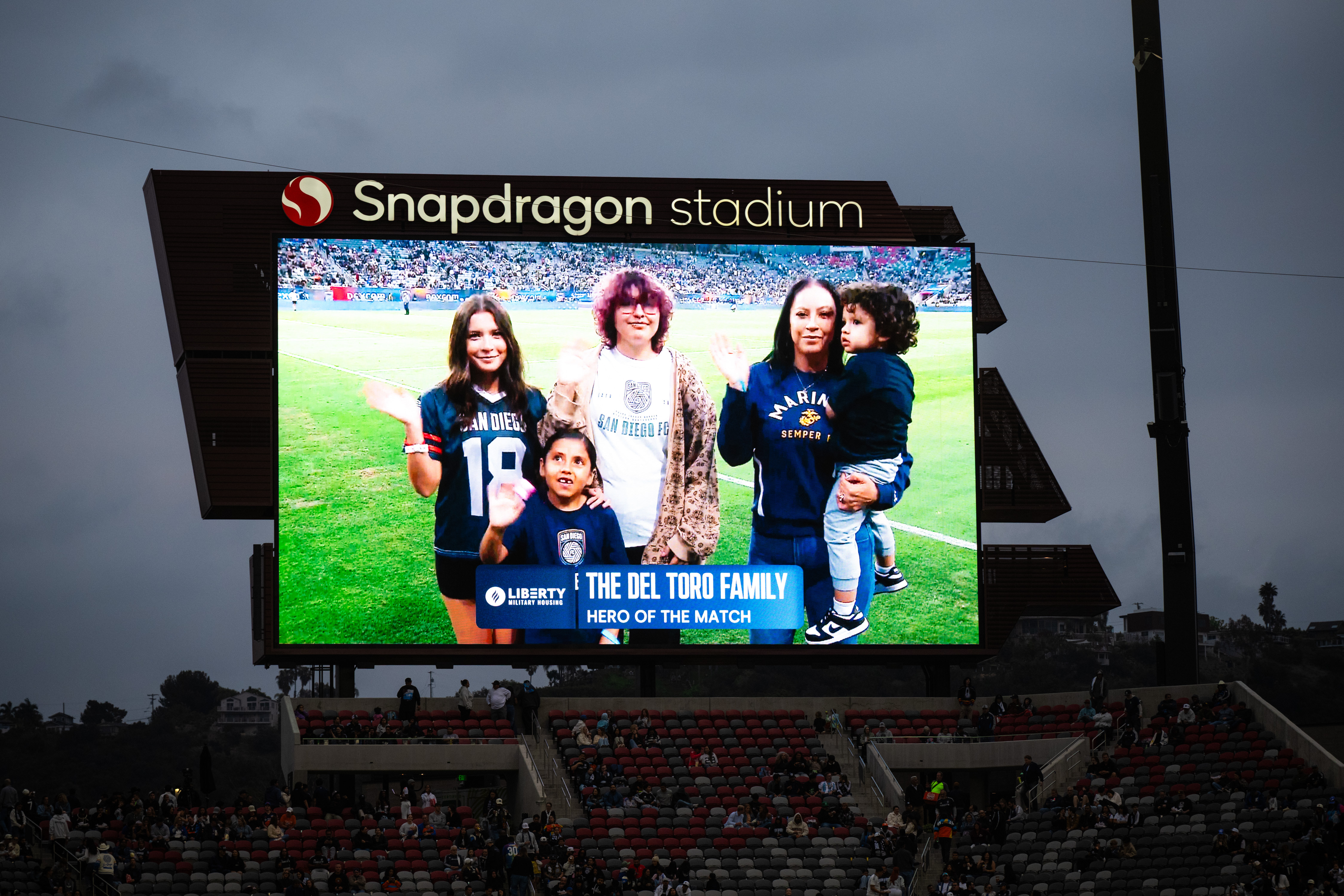 Family displayed on game screen Family displayed on game screen