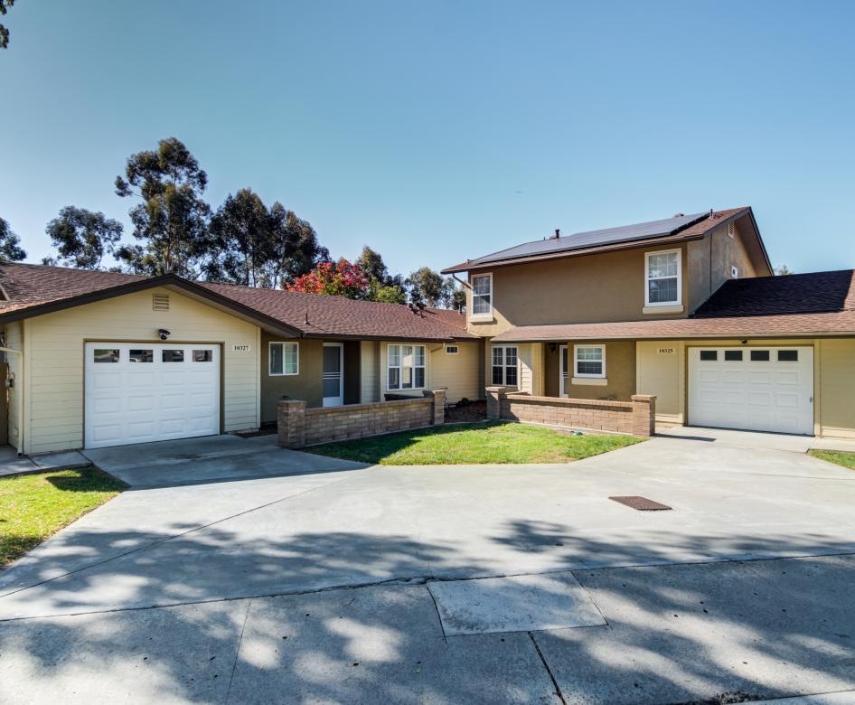 a house with a driveway