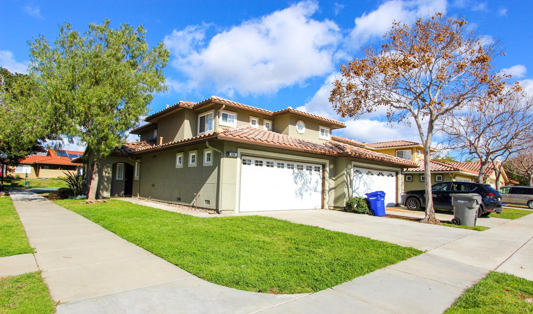 a house with a garage and a driveway