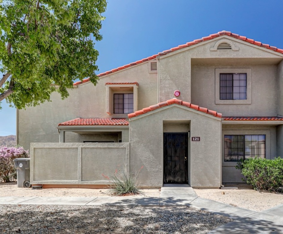 a house with a garage
