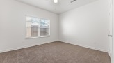 spacious room with a window