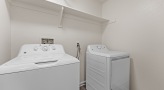 washer and dryer space