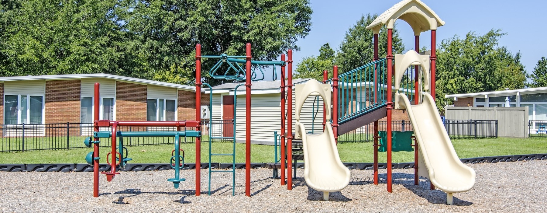 playground with slide