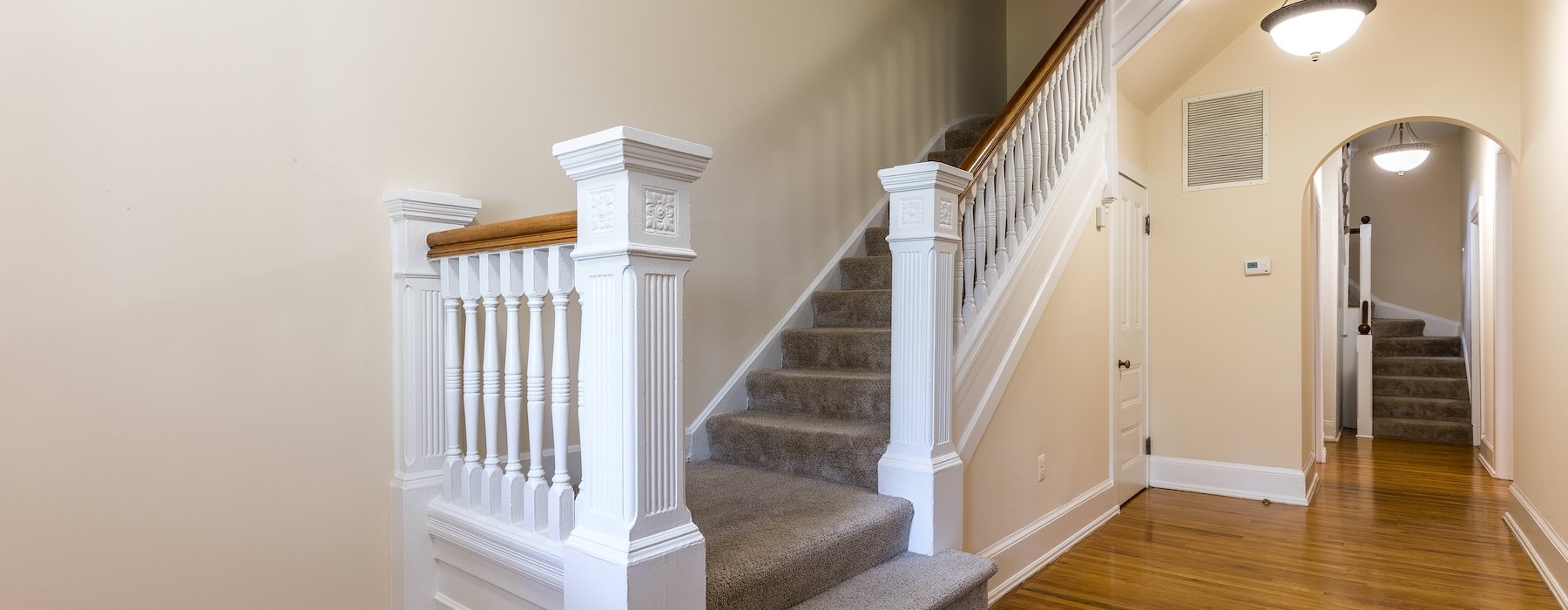 entryway with staircase