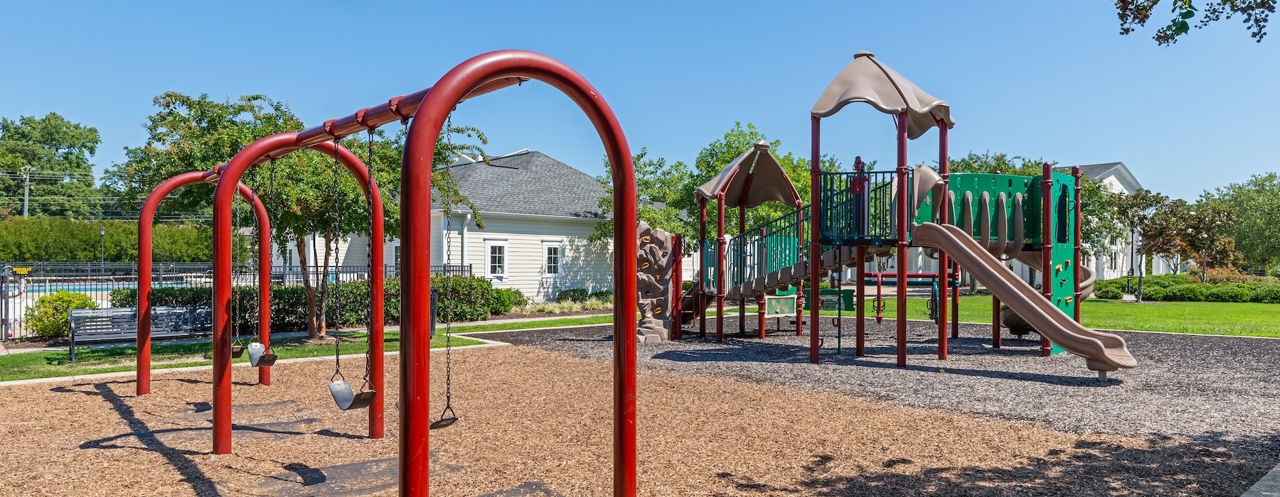 playground with slide