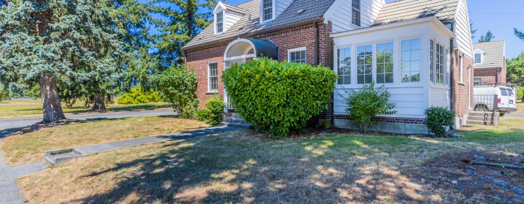 a house with a driveway