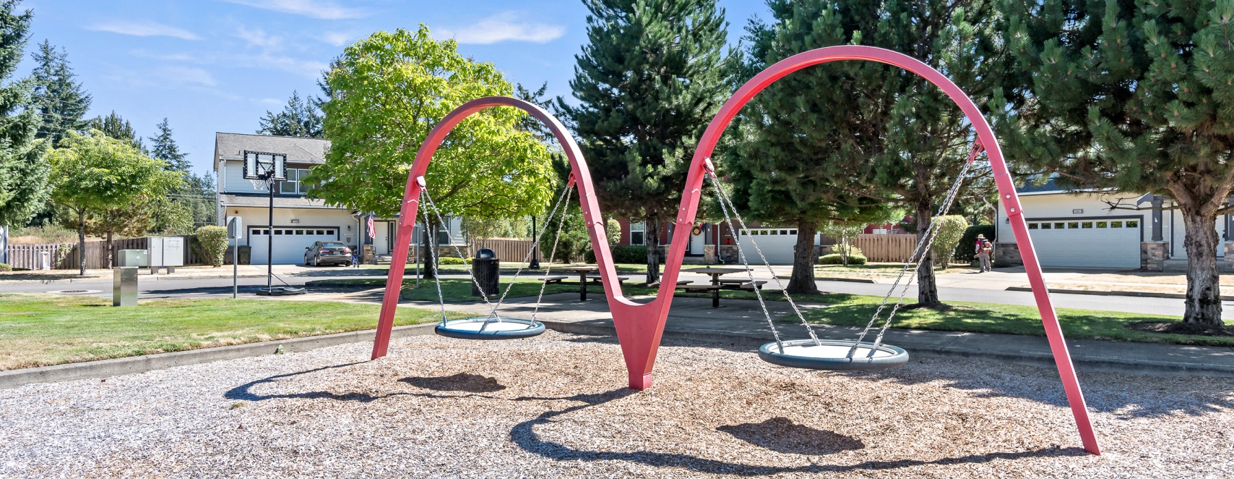 Playground with Swings