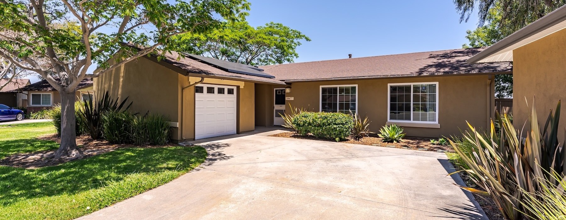 a house with a driveway