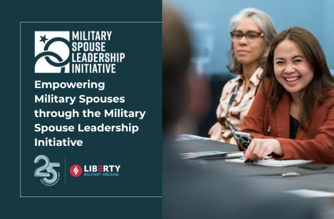 Empowering Military Spouses through the Military Spouse Leadership Initiative