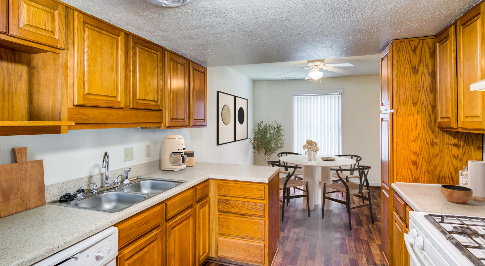 Spacious kitchens with thoughtful details