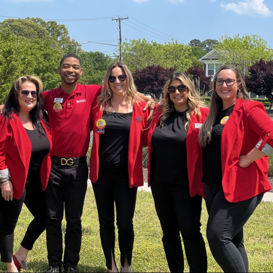Liberty Military Housing Team members in group photo.