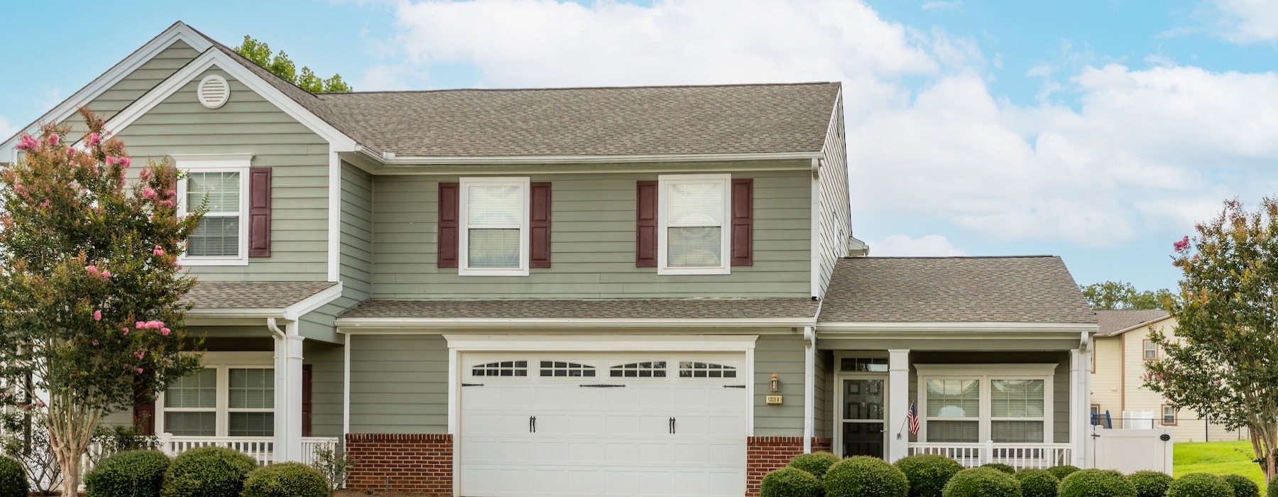 the exterior of a home