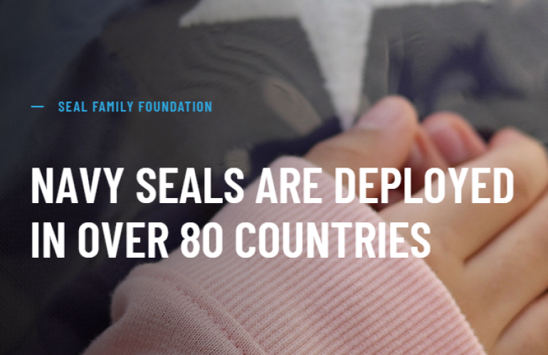 Navy Seals are deployed in over 80 countries