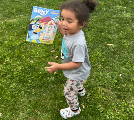 Child with Book 