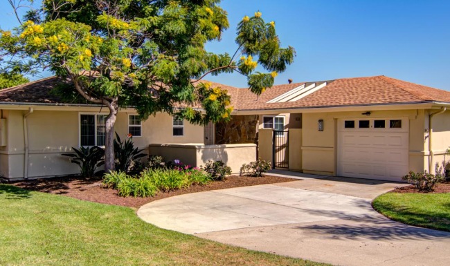 a house with a driveway