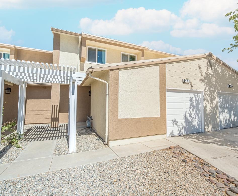 a house with a garage