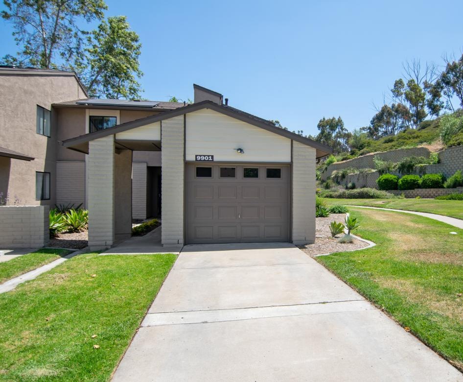 home with a driveway and garage