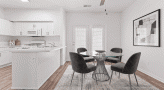 Living area with a study area