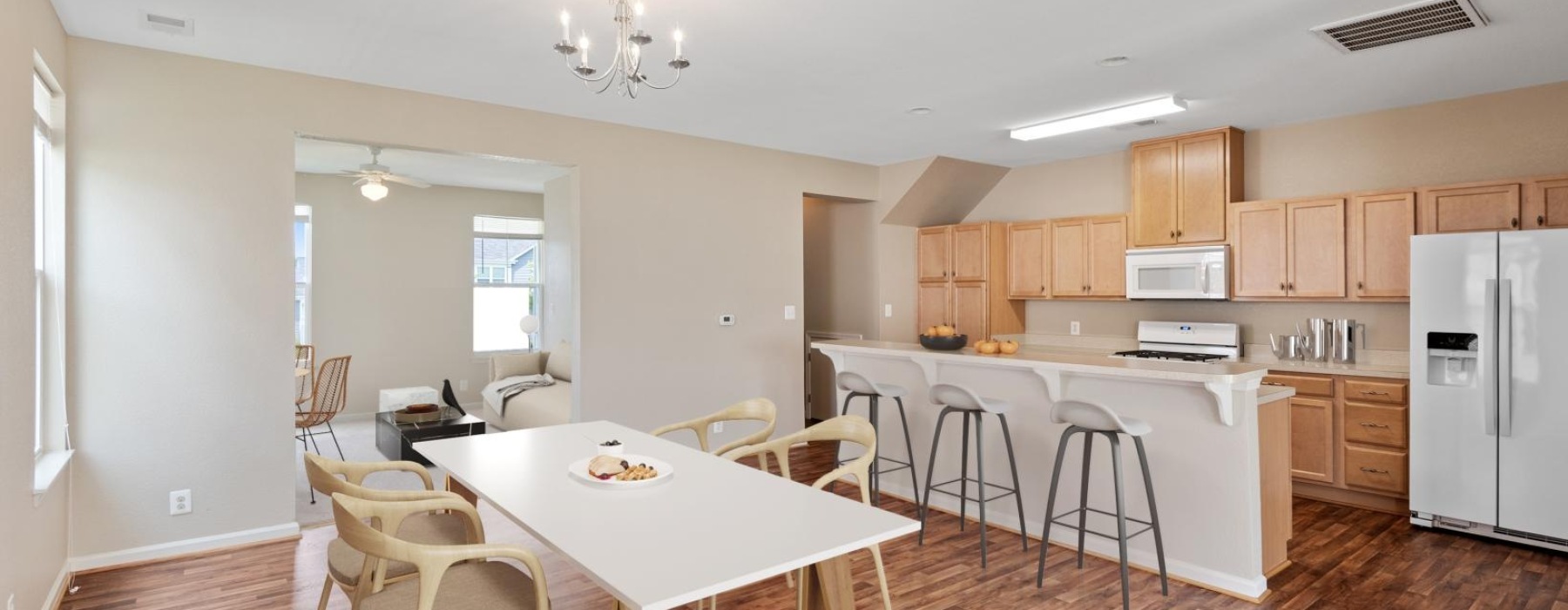 kitchen with table and chairs
